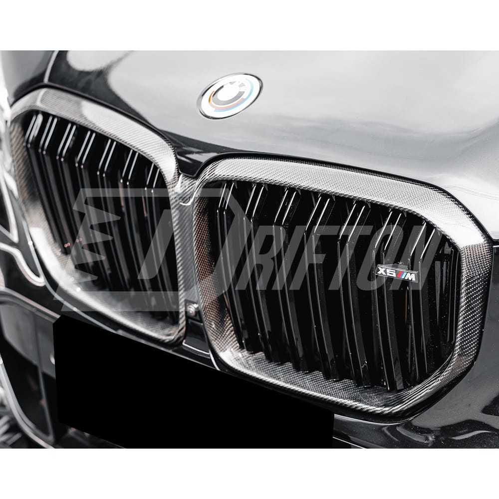 Carbon Fiber Front Grille For BMW X5 G05 2019-2023