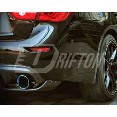 VE Style Carbon Fiber Rear Diffuser For Infiniti Q50 2013-2017