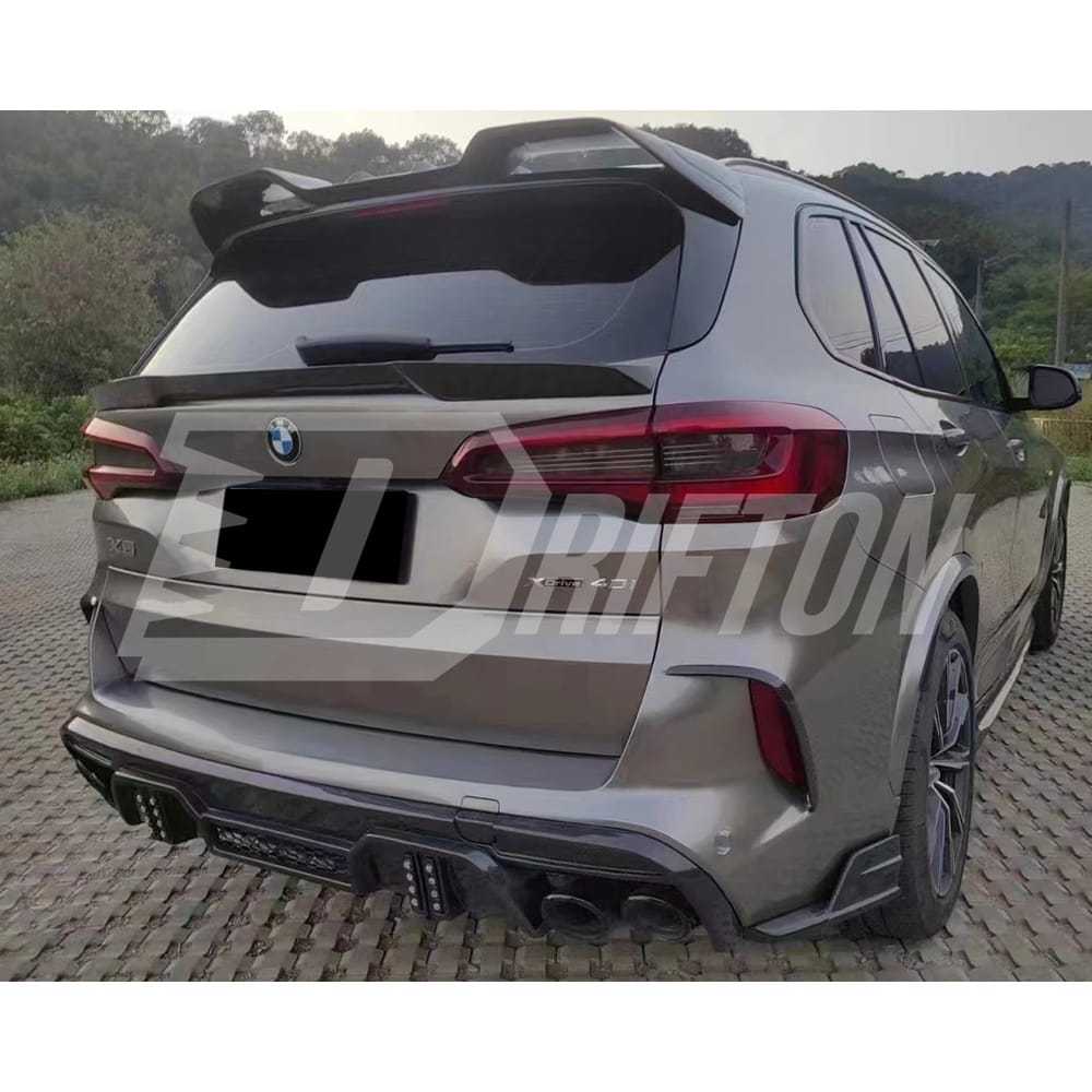 LD Style Carbon Fiber Roof Spoiler For BMW X5 G05 2019-2023