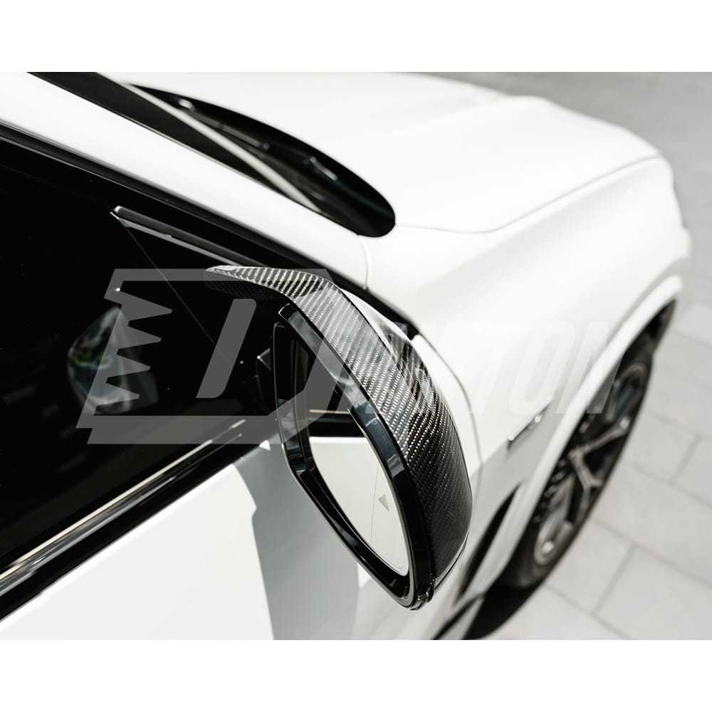 Carbon Fiber Replacement Side Mirror Cover For BMW X5 G05 2019-2023