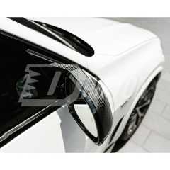 Carbon Fiber Replacement Side Mirror Cover For BMW X5 G05 2019-2023
