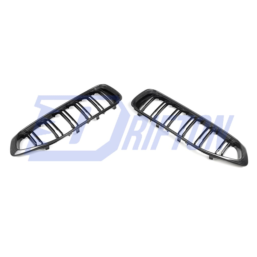 Dry Carbon Fiber Replacement Front Bumper Grille For BMW Z4 G29 2019-2024