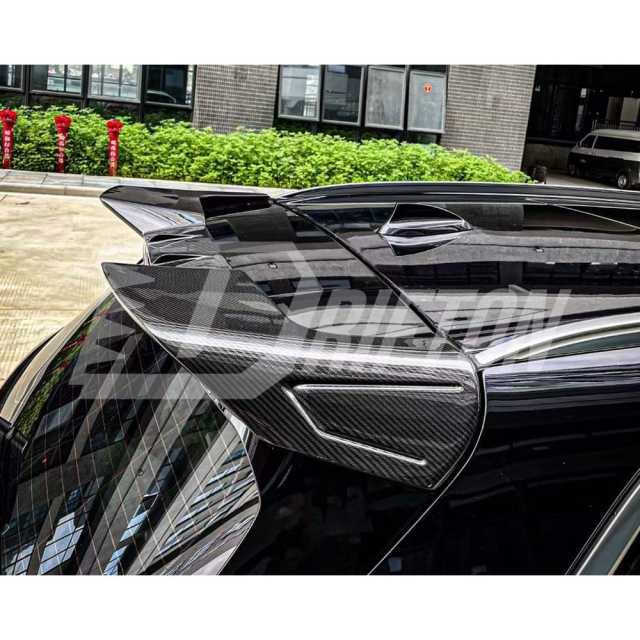 TAKD Style Dry Carbon Fiber Roof Spoiler For BMW X5 G05 2019-2023