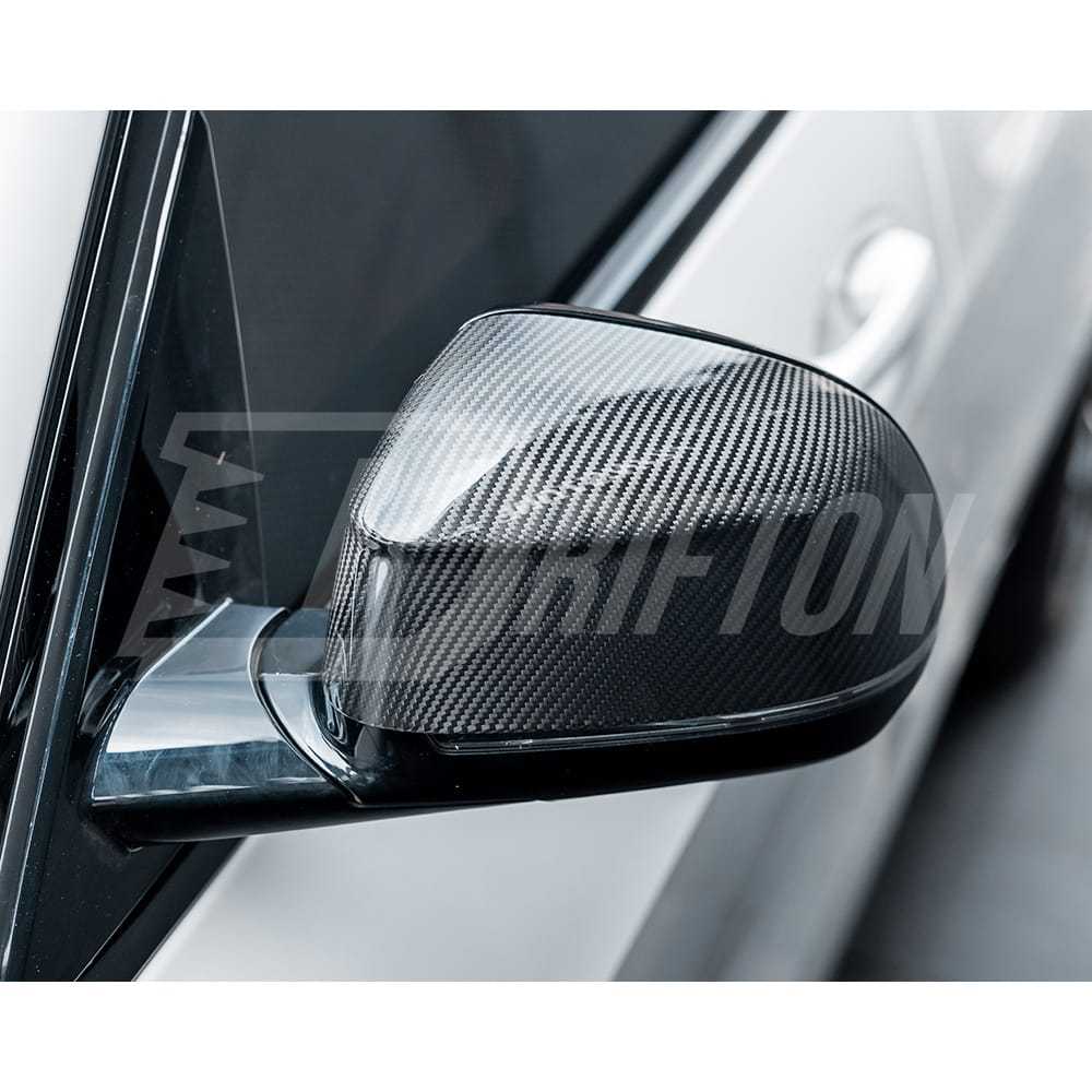 OEM Style Dry Carbon Fiber Replacement Mirror Cover For BMW X5 G05 2019-2023