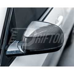OEM Style Dry Carbon Fiber Replacement Mirror Cover For BMW X5 G05 2019-2023