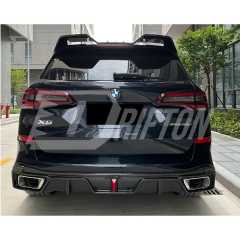 TAKD Style Dry Carbon Fiber Rear Diffuser For BMW X5 G05 2019-2023