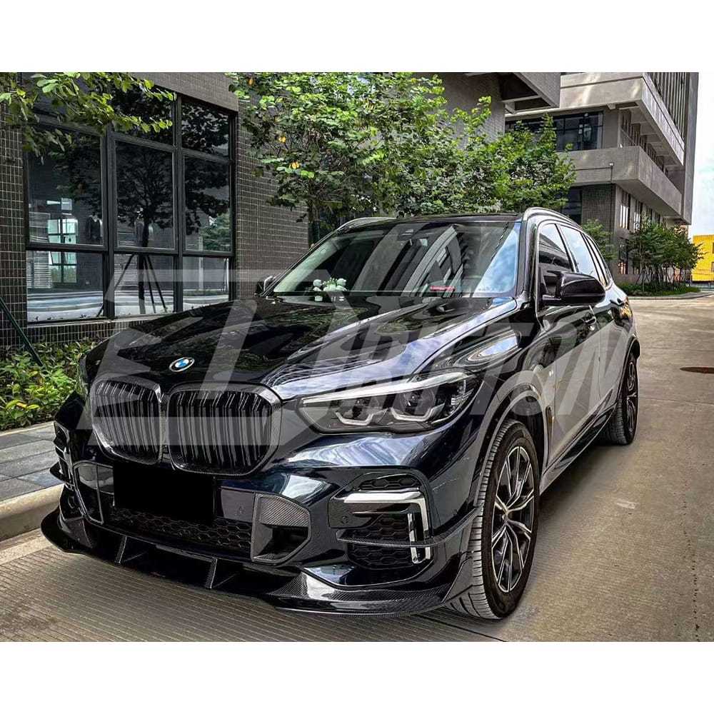 Dry Carbon Fiber Front Grille Frame For BMW X5 G05 2019-2023
