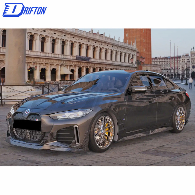 M Style Dry Carbon Fiber GT Spoiler Wing For BMW i4 2021-2024