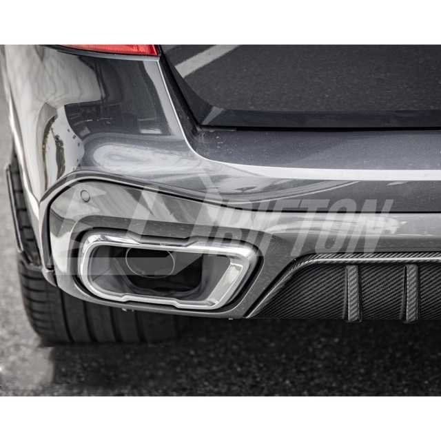 MP Style Dry Carbon Fiber Rear Diffuser For BMW X5 G05 LCI 2019-2023