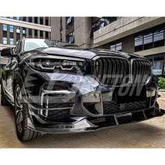 Dry Carbon Fiber Front Grille Frame For BMW X5 G05 2019-2023