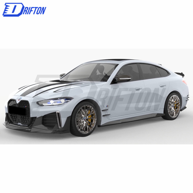 MIW Style Dry Carbon Fiber Hood For BMW i4 2021-2024