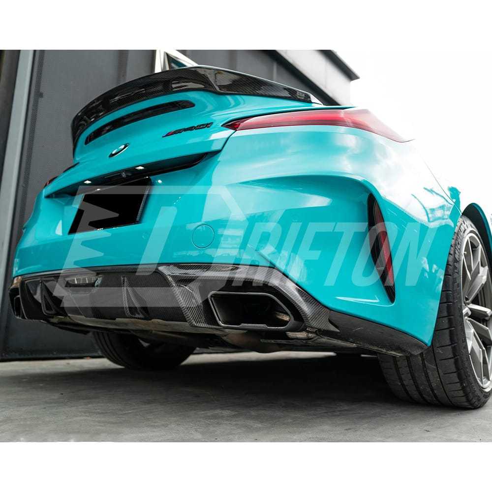 TRD Style Dry Carbon Fiber Rear Wing Trunk Spoiler For BMW Z4 G29 2019-2024