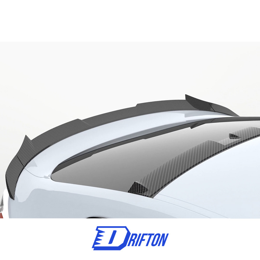 M Style Dry Carbon Fiber Roof Spoiler For BMW i4 2021-2024