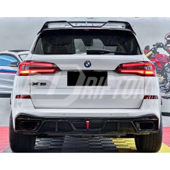 TAKD Style Dry Carbon Fiber Roof Spoiler For BMW X5 G05 2019-2023