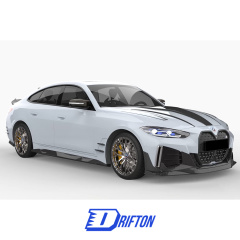M Style Dry Carbon Fiber Side Canards For BMW i4 2021-2024