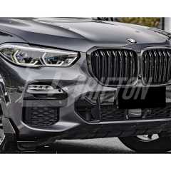 MP Style Dry Carbon Fiber Front Splitter For BMW X5 G05 2019-2023