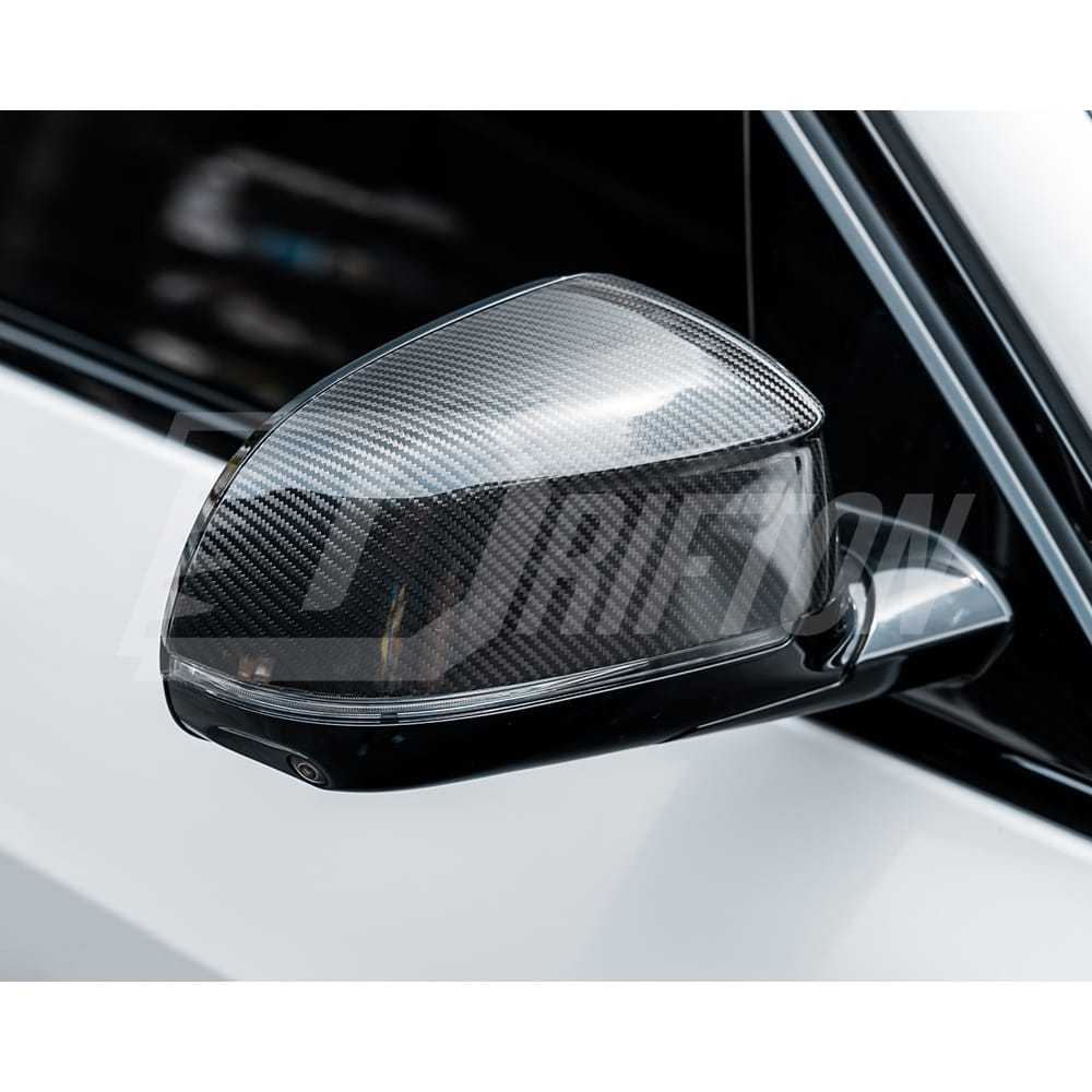 OEM Style Dry Carbon Fiber Replacement Mirror Cover For BMW X5 G05 2019-2023