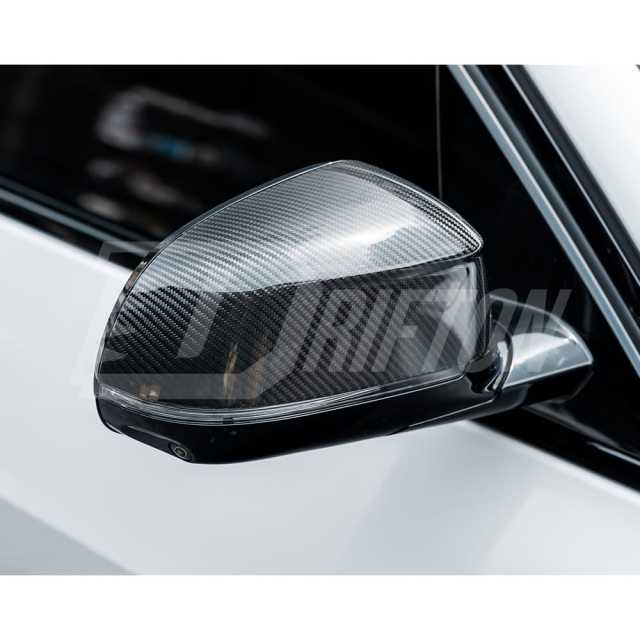 OEM Style Dry Carbon Fiber Replacement Mirror Cover For BMW X5 G05 2019-2023