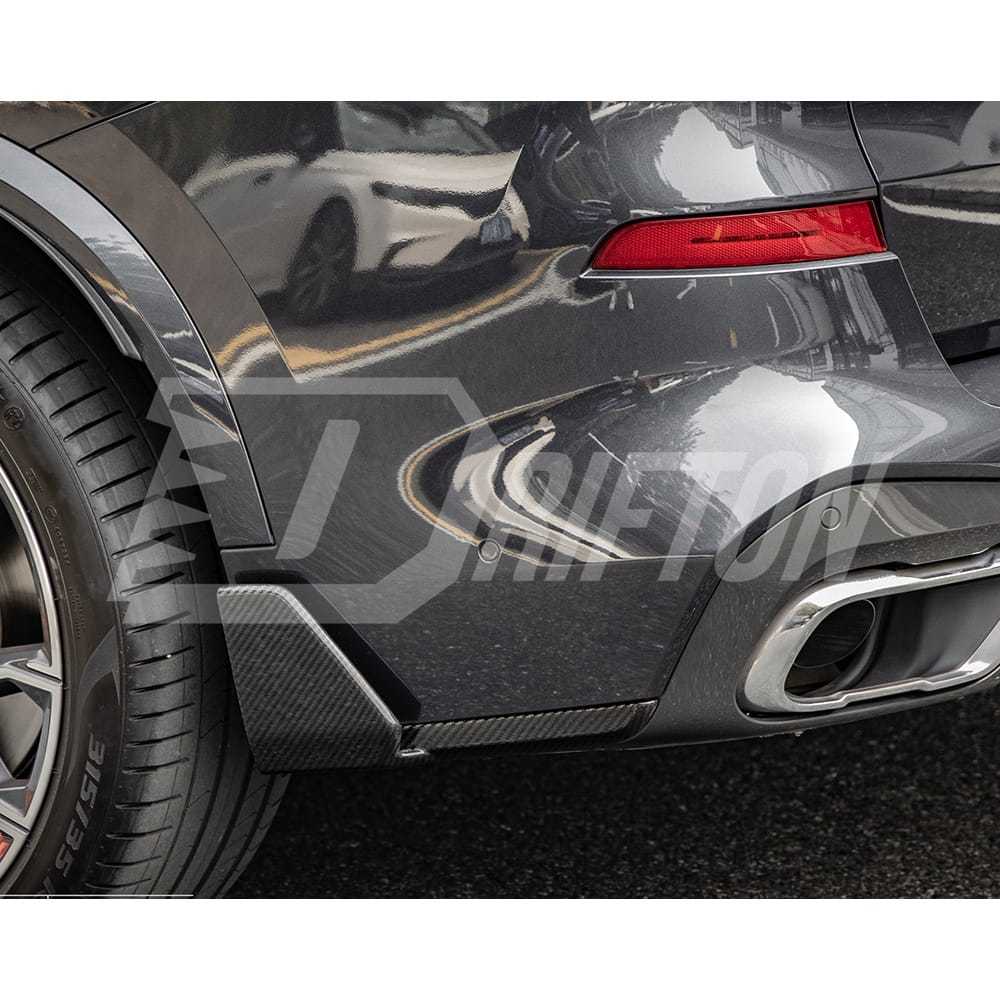 MP Style Dry Carbon Fiber Rear Diffuser For BMW X5 G05 LCI 2019-2023