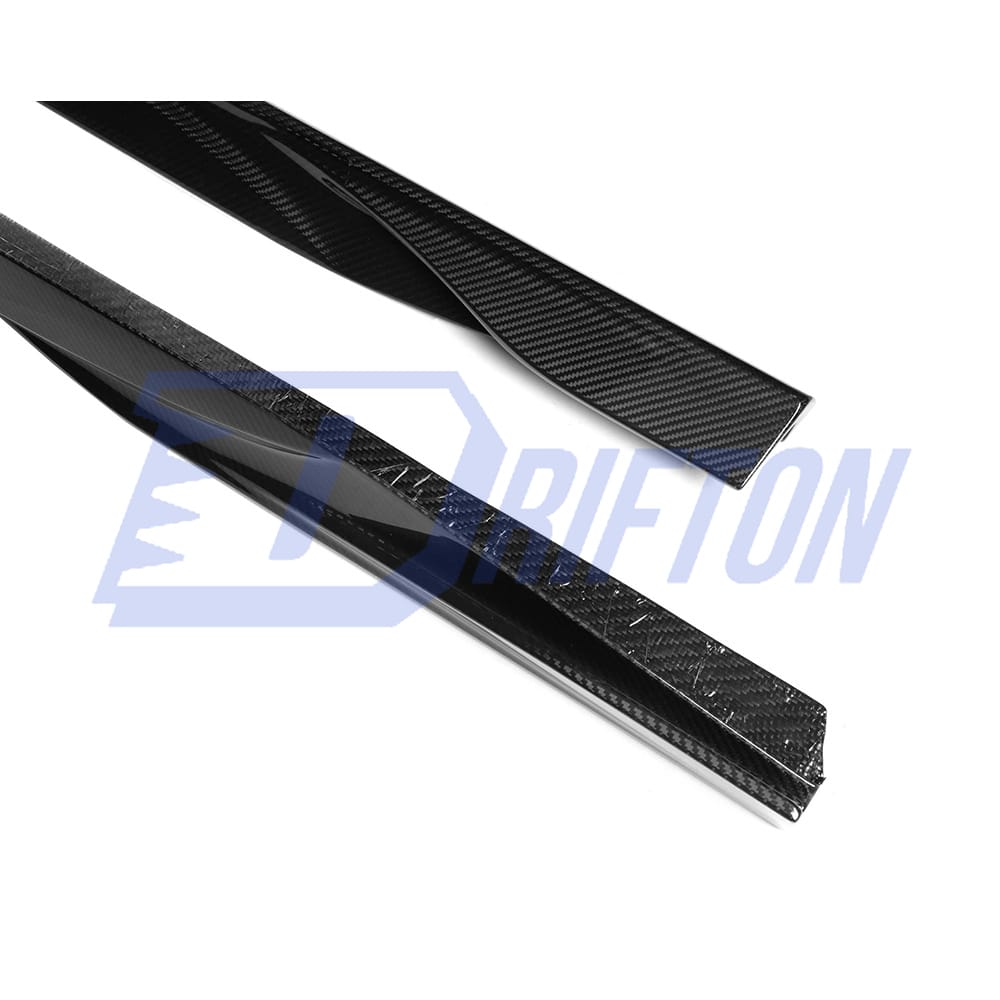 SQ Style Dry Carbon Fiber Side Skirt For BMW i4 2021-2024