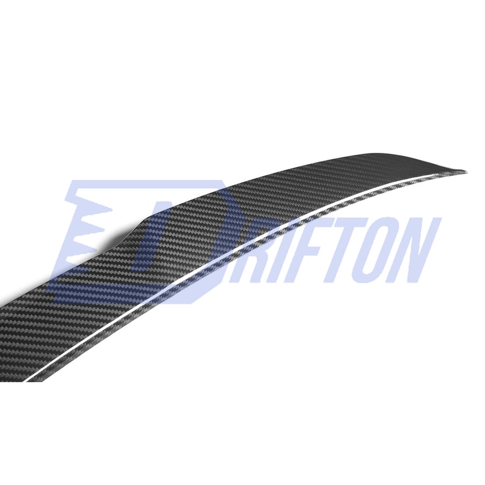 VS Style Dry Carbon Fiber Rear Trunk Spoiler Wing For BMW i4 2021-2024