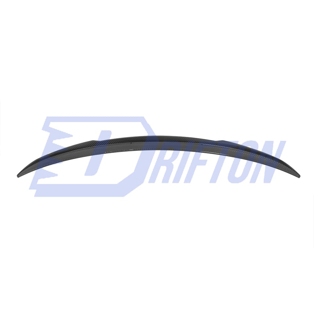 VS Style Dry Carbon Fiber Rear Trunk Spoiler Wing For BMW i4 2021-2024