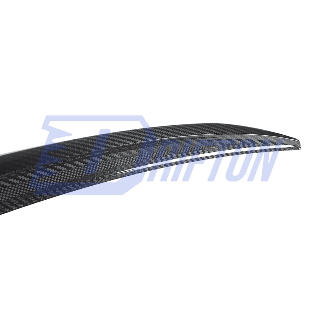 VS Style Dry Carbon Fiber Rear Trunk Spoiler Wing For BMW i4 2021-2024