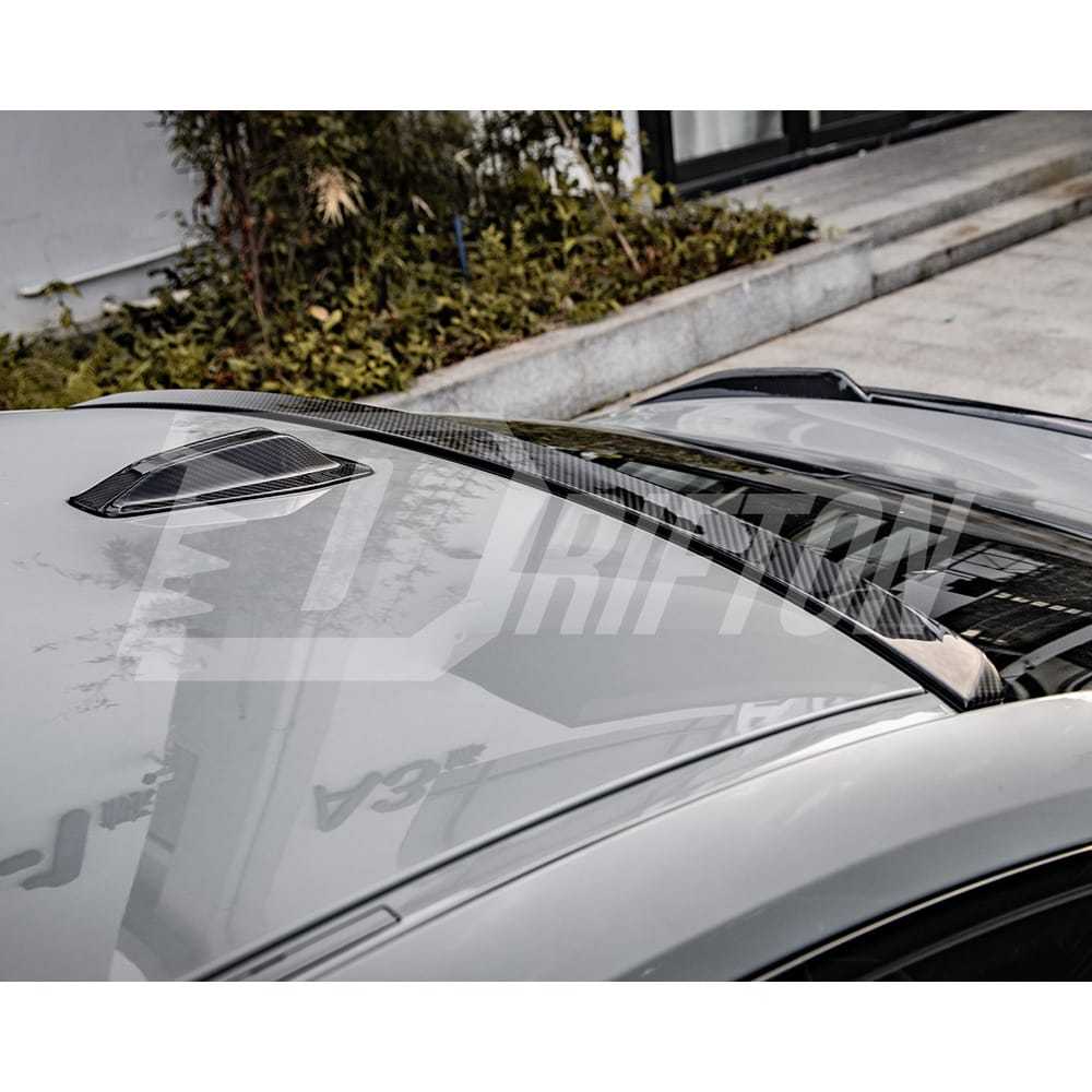 AC Style Dry Carbon Fiber Trunk Spoiler For BMW i4 2021-2024