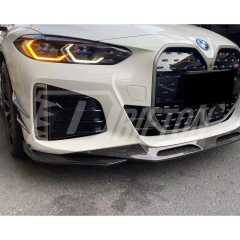 SQ Style Dry Carbon Fiber Front Lip For BMW i4 2021-2024