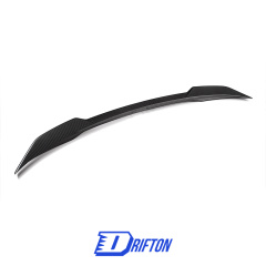 MP Style Dry Carbon Fiber Rear Trunk Spoiler Wing For BMW i4 2021-2024