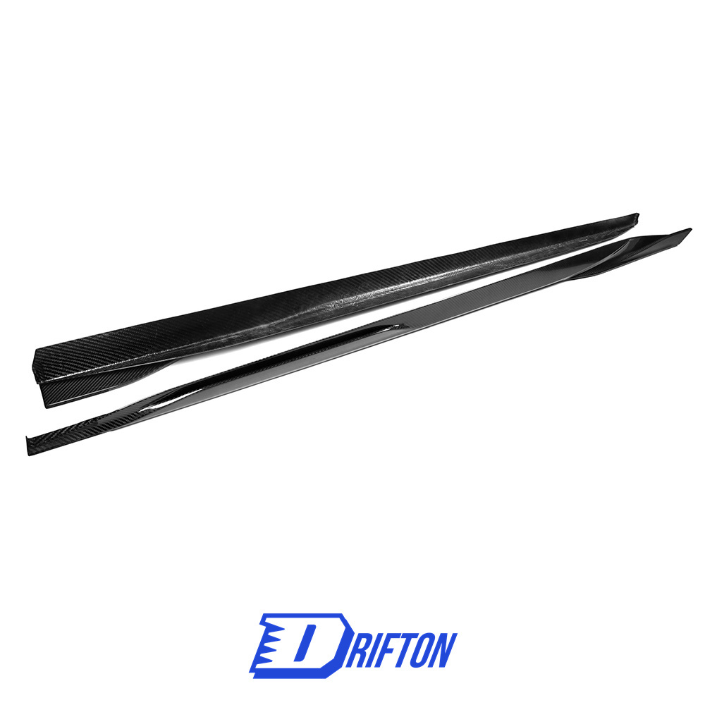 SQ Style Dry Carbon Fiber Side Skirt For BMW i4 2021-2024