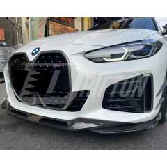 SQ Style Dry Carbon Fiber Front Lip For BMW i4 2021-2024