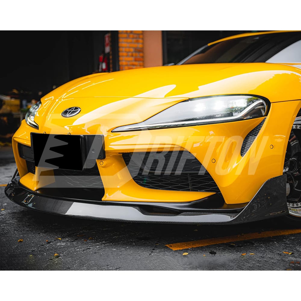 Aimgain Style Carbon Fiber Front Lip For Toyota Supra MK5 A90 A91 GR 2019-2024