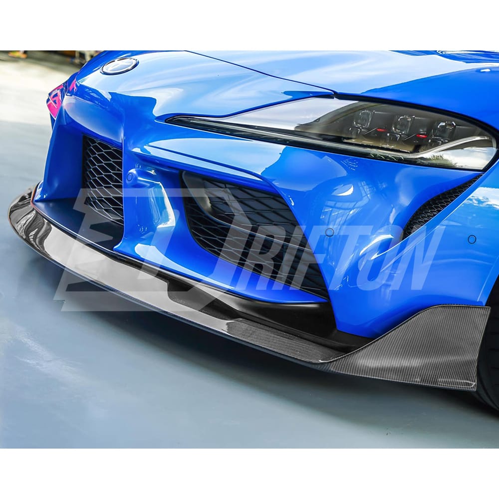 Aimgain Style Carbon Fiber Front Lip For Toyota Supra MK5 A90 A91 GR 2019-2024
