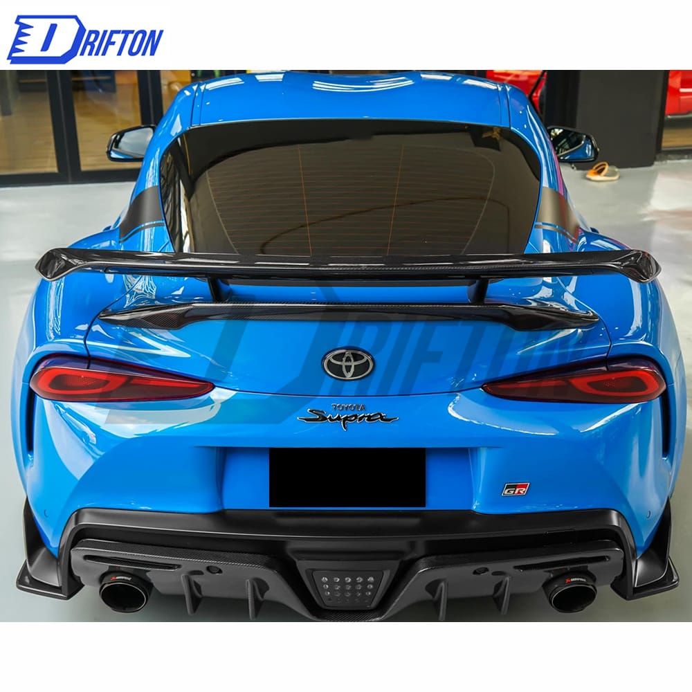 Aimgain Style Carbon Fiber GT Rear Spoiler For Toyota Supra MK5 A90 A91 GR 2019-2024