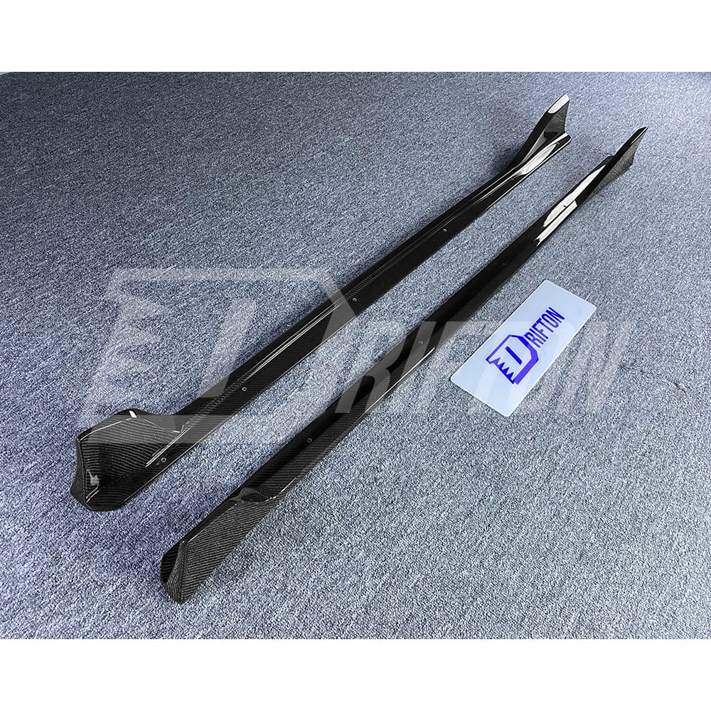 Aimgain Style Carbon Fiber Side Skirt For Toyota Supra MK5 A90 A91 GR 2019-2024