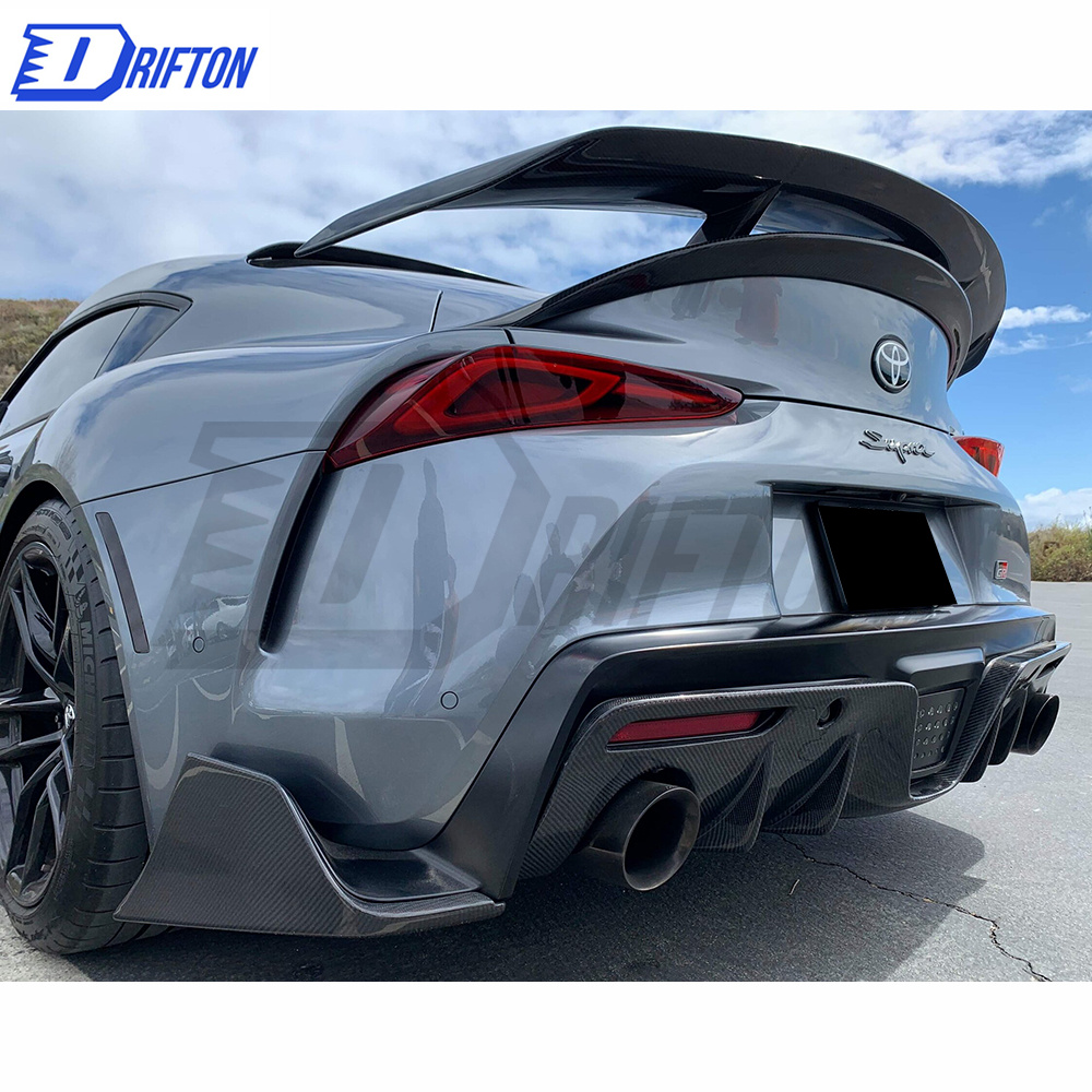 Aimgain Style Forged Carbon Fiber Trunk Wing Rear Spoiler For Toyota Supra MK5 A90 A91 GR 2019-2024
