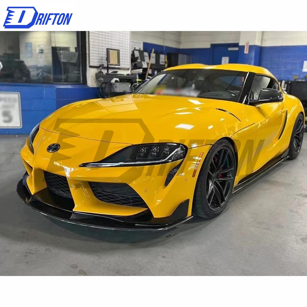 Artisan Style Carbon Fiber Side Skirt Underboard For Toyota Supra MK5 A90 A91 GR 2019-2024