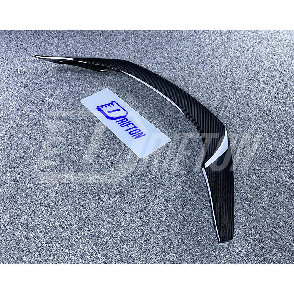 TRD Style Dry Carbon Fiber Rear Spoiler Trunk Wing For Toyota Supra MK5 A90 A91 GR 2019-2024