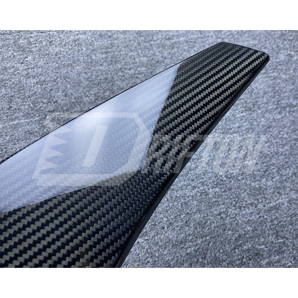 TRD Style Dry Carbon Fiber Rear Spoiler Trunk Wing For Toyota Supra MK5 A90 A91 GR 2019-2024