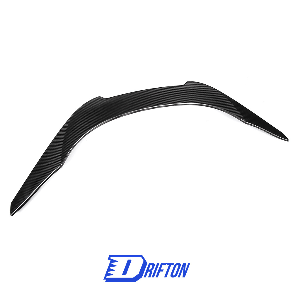 V Style Dry Carbon Fiber Trunk Spoiler Rear Wing For Toyota Supra MK5 A90 A91 GR 2019-2024