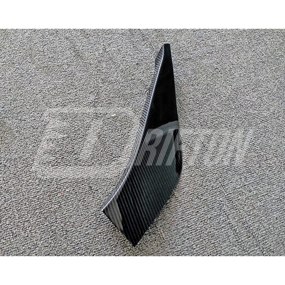 Varis Style Carbon Fiber Front Bumper Canards For Toyota Supra MK5 A90 A91 GR 2019-2024