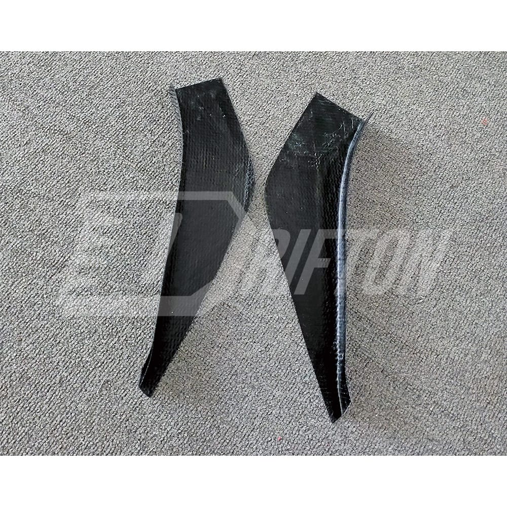Varis Style Carbon Fiber Front Bumper Canards For Toyota Supra MK5 A90 A91 GR 2019-2024