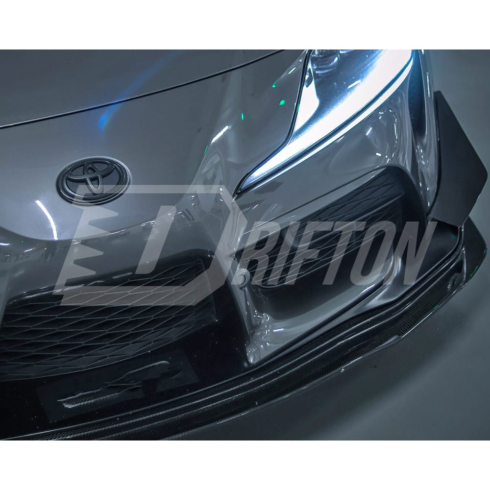 Varis Style Carbon Fiber Front Lip For Toyota Supra MK5 A90 A91 GR 2019-2024