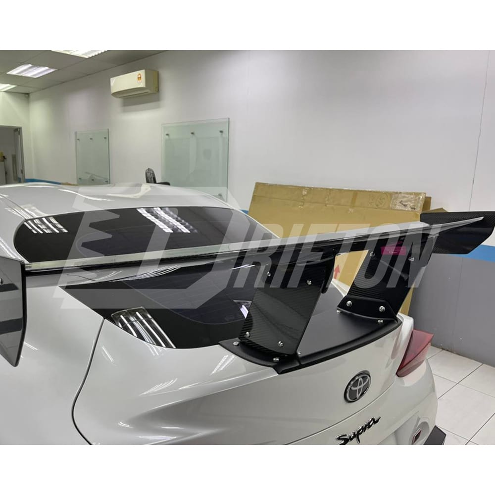 Varis Style Carbon Fiber Rear Spoiler GT Wing For Toyota Supra MK5 A90 A91 GR 2019-2024