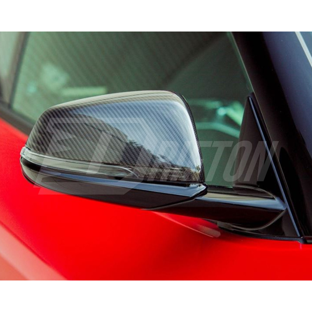 Carbon Fiber Repalcement Side Mirror Cover For Toyota Supra MK5 A90 A91 GR 2019-2024