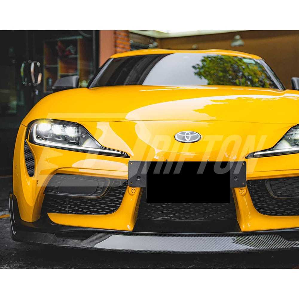 Aimgain Style Carbon Fiber Front Lip For Toyota Supra MK5 A90 A91 GR 2019-2024