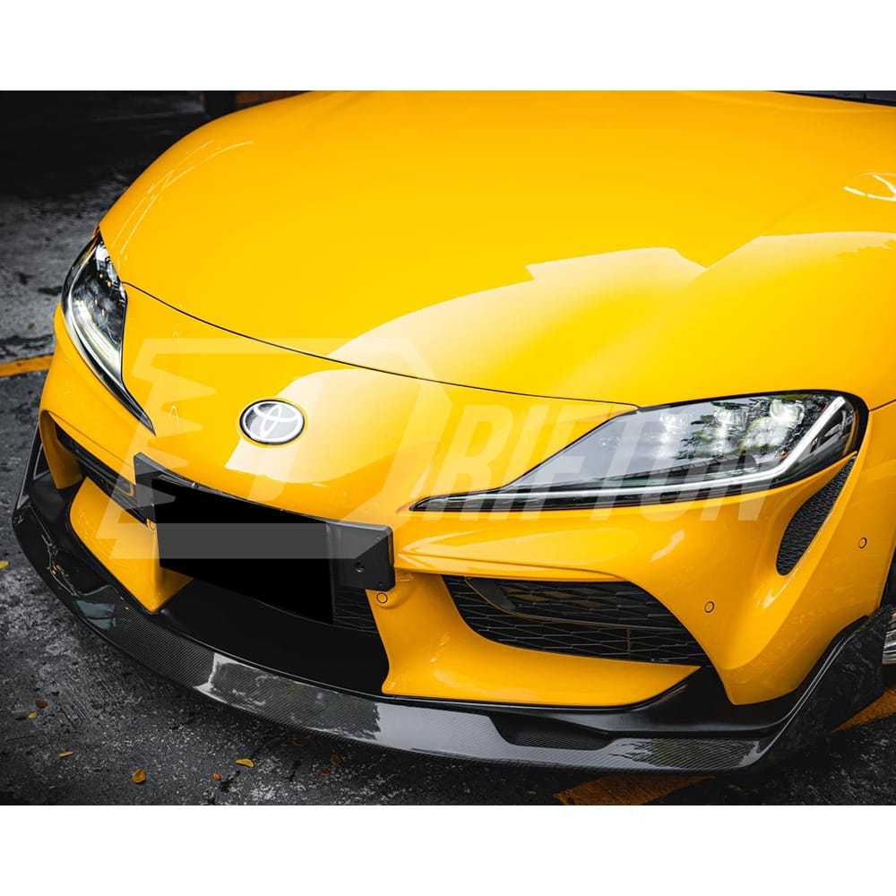 Aimgain Style Carbon Fiber Front Lip For Toyota Supra MK5 A90 A91 GR 2019-2024