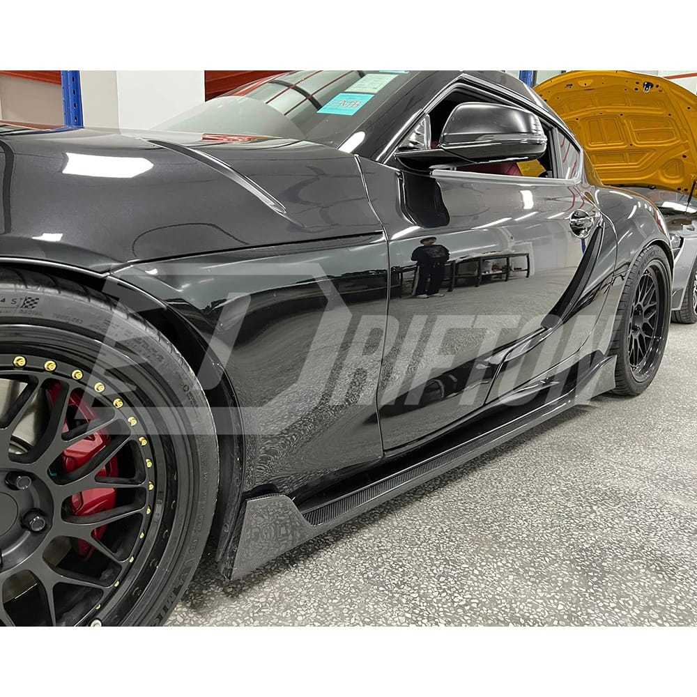 Aimgain Style Carbon Fiber Side Skirt For Toyota Supra MK5 A90 A91 GR 2019-2024