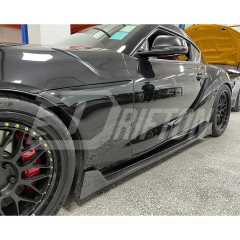 Aimgain Style Carbon Fiber Side Skirt For Toyota Supra MK5 A90 A91 GR 2019-2024